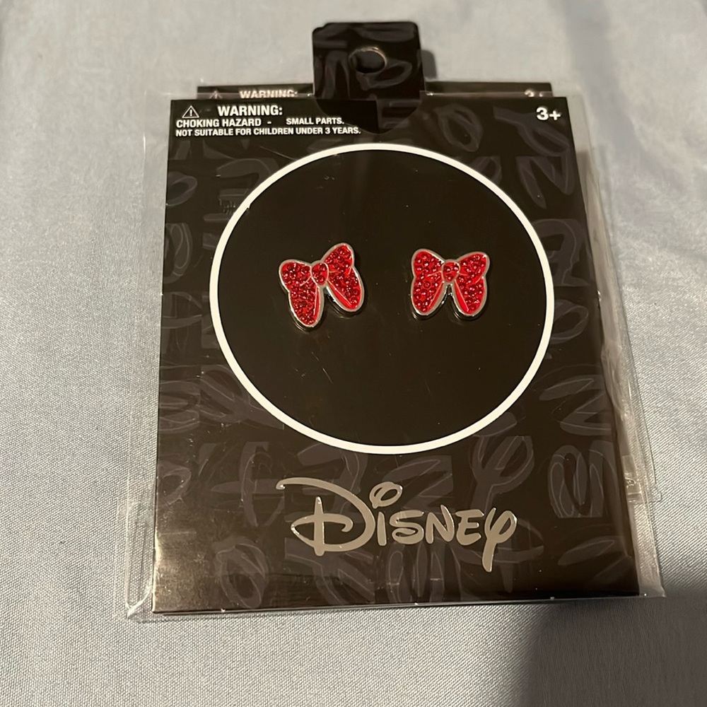 Disney Earrings- Minnie Mouse Bow